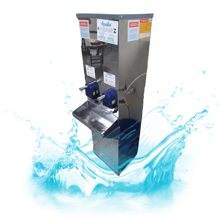 Bebedouro com sensor a laser